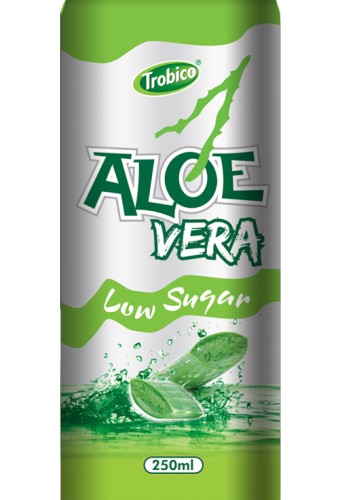 Trobico Aloe vera low sugar alu can 250ml